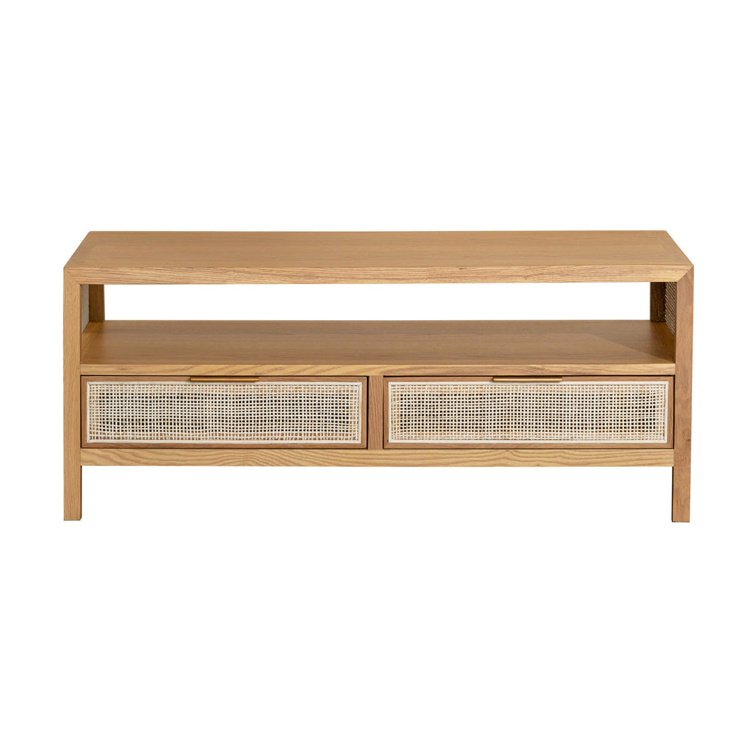 Rattan Coffee Table in Natural - coffee table by LH Imports - Whats New Furniture Portland OR
