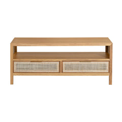 Rattan Coffee Table in Natural - coffee table by LH Imports - Whats New Furniture Portland OR