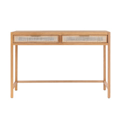 Rattan Desk in Natural - desk by LH Imports - Whats New Furniture Portland OR