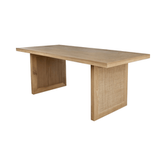 Rattan Dining Table - Whats New Furniture - Portland, Oregon