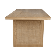 Rattan Dining Table - Whats New Furniture - Portland, Oregon