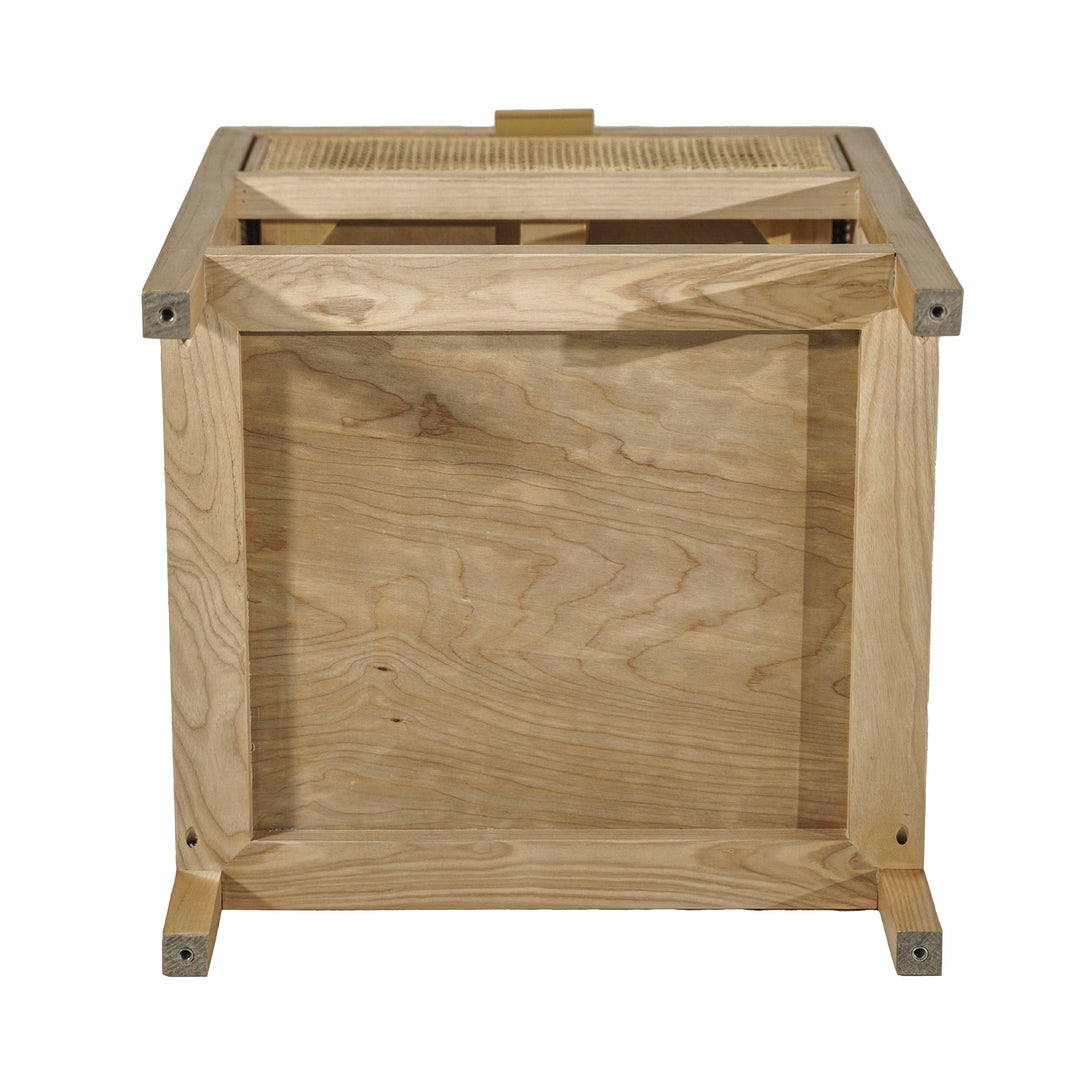 Rattan Side Table in Natural - side table by LH Imports - Whats New Furniture Portland OR