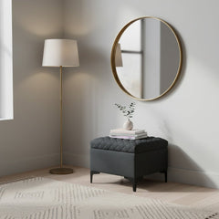 Reece Storage Ottoman - Whats New Furniture Portland OR