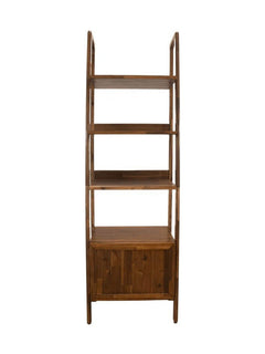 Remix Bookcase - side angle - mid-century modern bookcases - Whats New Furniture Portland OR