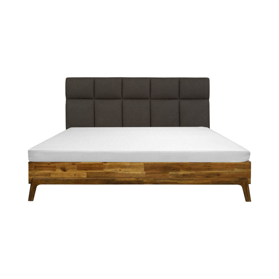 Remix King Bed in Grey - bed by LH Imports - Whats New Furniture Portland OR