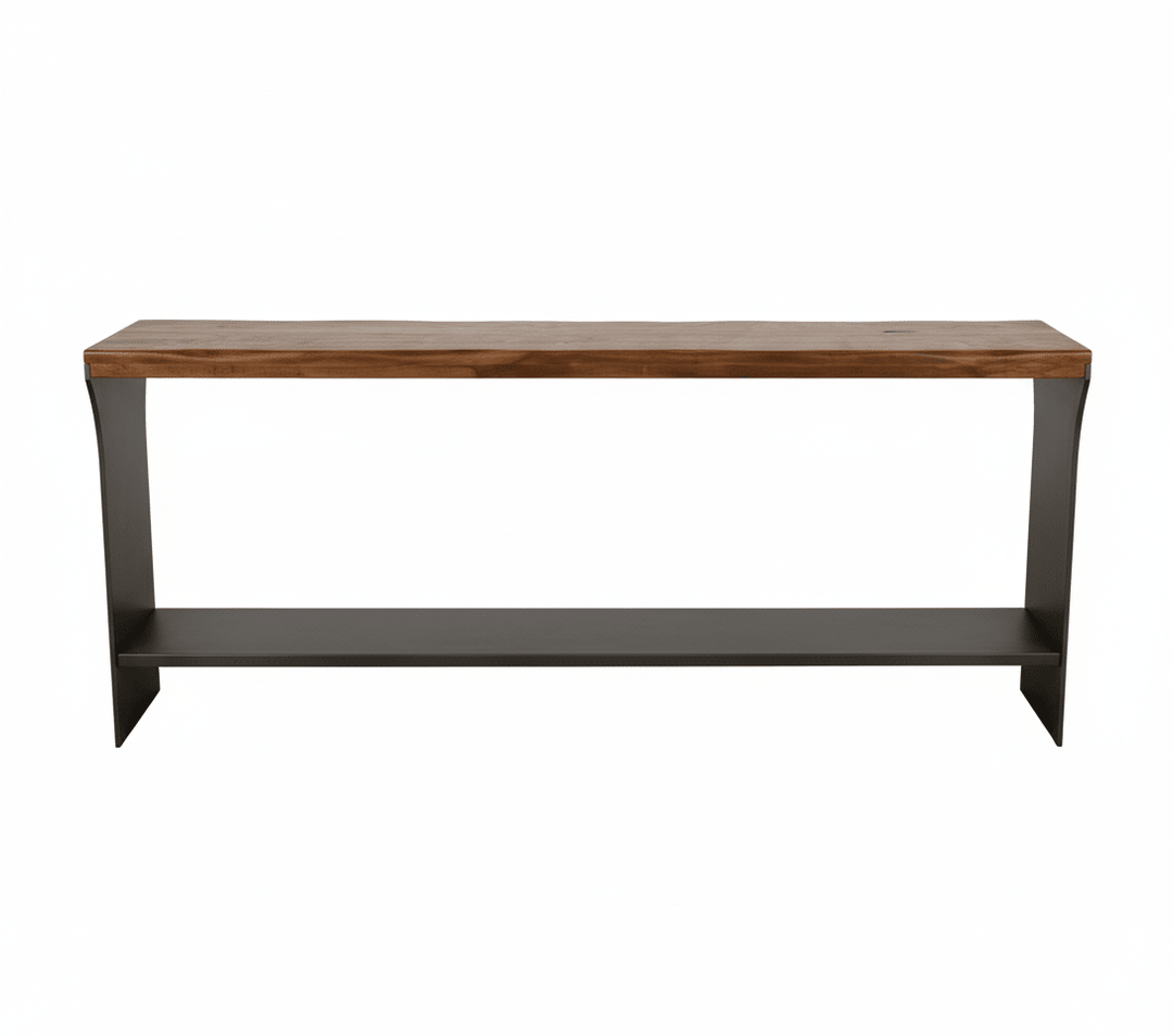 Restore Live Edge Console Table - console table by LH Imports - Whats New Furniture Portland OR