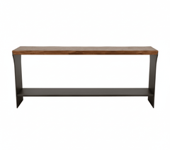 Restore Live Edge Console Table - console table by LH Imports - Whats New Furniture Portland OR