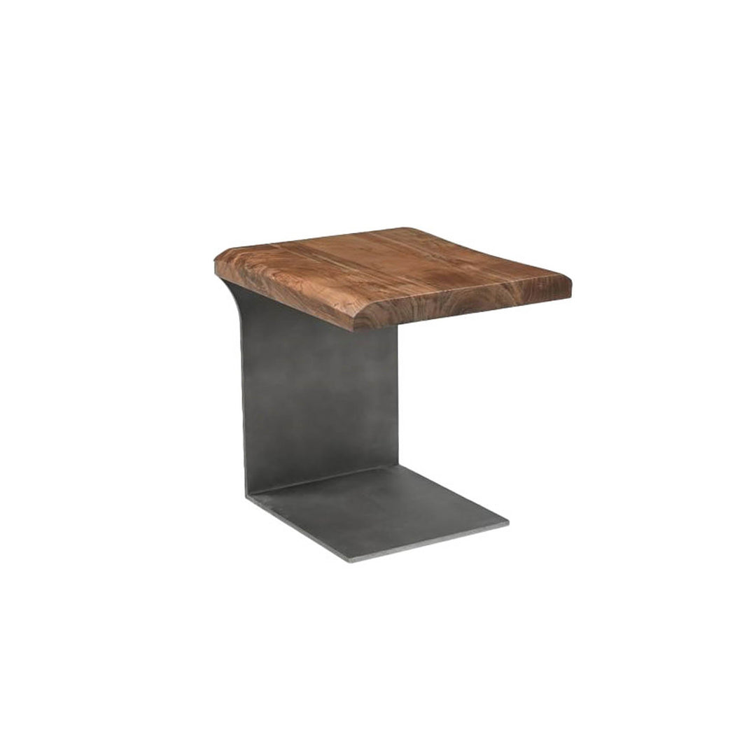 Restore Live Edge Side Table - side table by LH Imports - Whats New Furniture Portland OR