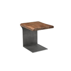 Restore Live Edge Side Table - side table by LH Imports - Whats New Furniture Portland OR