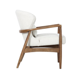 Rhodes Club Chair in Snow - accent chair by LH Imports - Whats New Furniture Portland OR