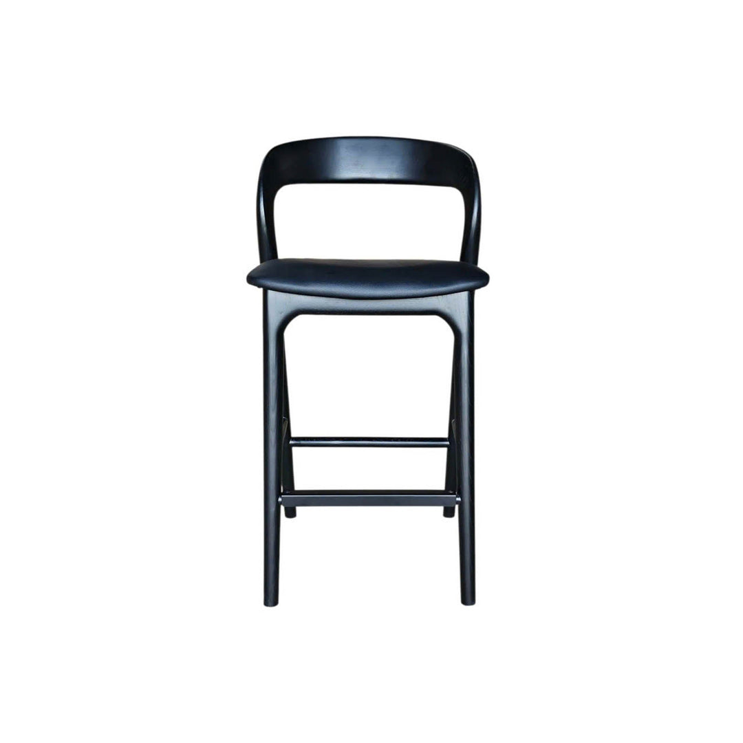 Rotondo Counter Stool in Black - counter stool by LH Imports - Whats New Furniture Portland OR