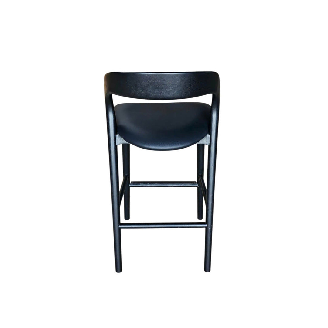 Rotondo Counter Stool in Black - counter stool by LH Imports - Whats New Furniture Portland OR