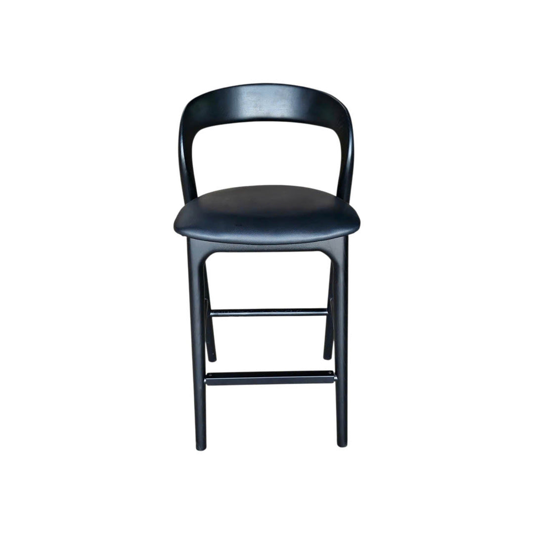 Rotondo Counter Stool in Black - counter stool by LH Imports - Whats New Furniture Portland OR