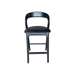 Rotondo Counter Stool in Black - counter stool by LH Imports - Whats New Furniture Portland OR