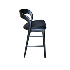 Rotondo Counter Stool in Black - counter stool by LH Imports - Whats New Furniture Portland OR