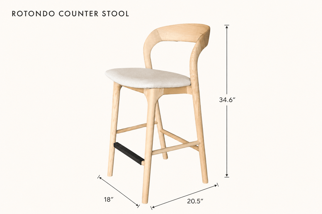 Rotondo Counter Stool dimensions - What&