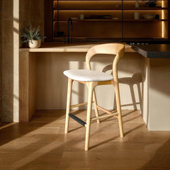 Rotondo Counter Stool - Natural - Whats New Furniture Portland OR