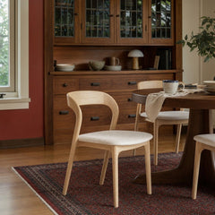 Rotondo Dining Chair in Natural styled in Portland Ladd&