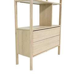 Runway Bookcase in Light Oak - bookcase by LH Imports - Whats New Furniture Portland OR