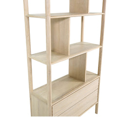 Runway Bookcase in Light Oak - bookcase by LH Imports - Whats New Furniture Portland OR