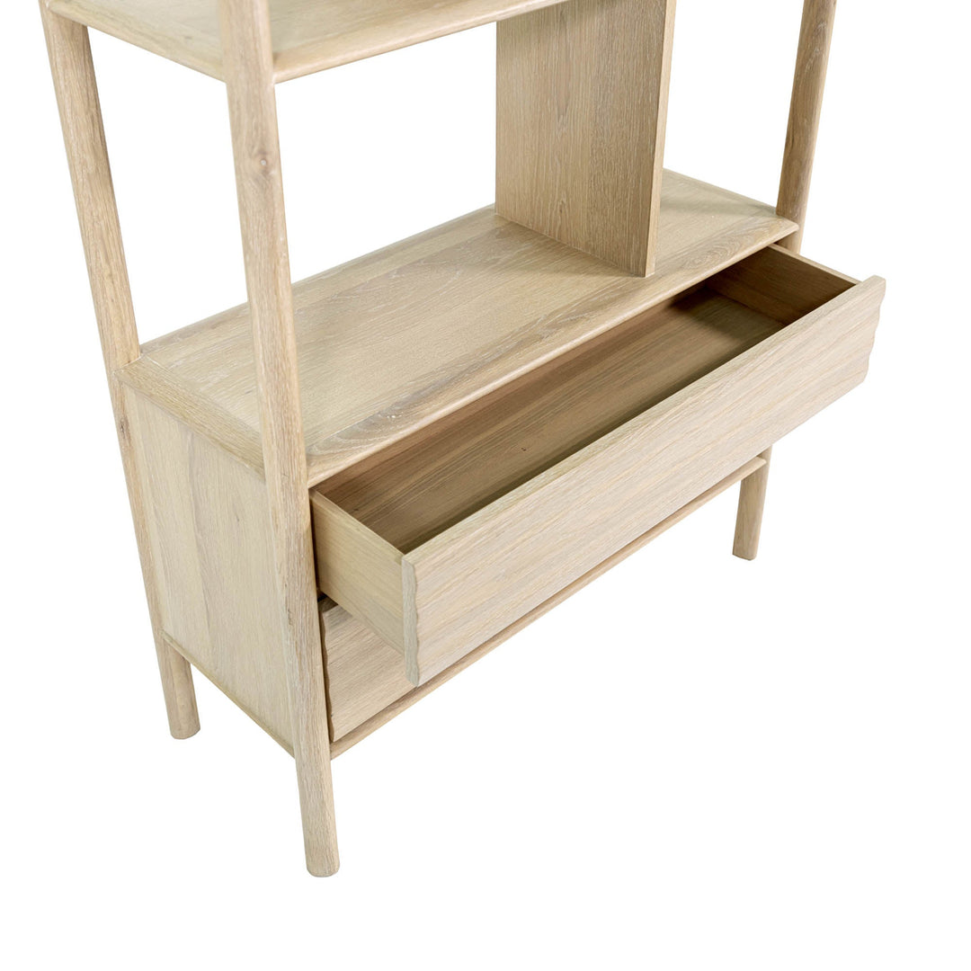 Runway Bookcase in Light Oak - bookcase by LH Imports - Whats New Furniture Portland OR