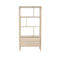 Runway Bookcase in Light Oak - bookcase by LH Imports - Whats New Furniture Portland OR