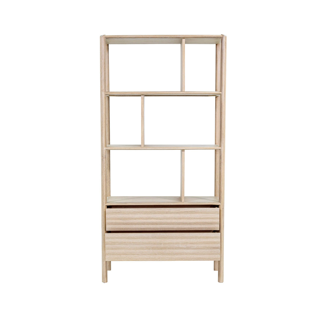 Runway Bookcase in Light Oak - bookcase by LH Imports - Whats New Furniture Portland OR