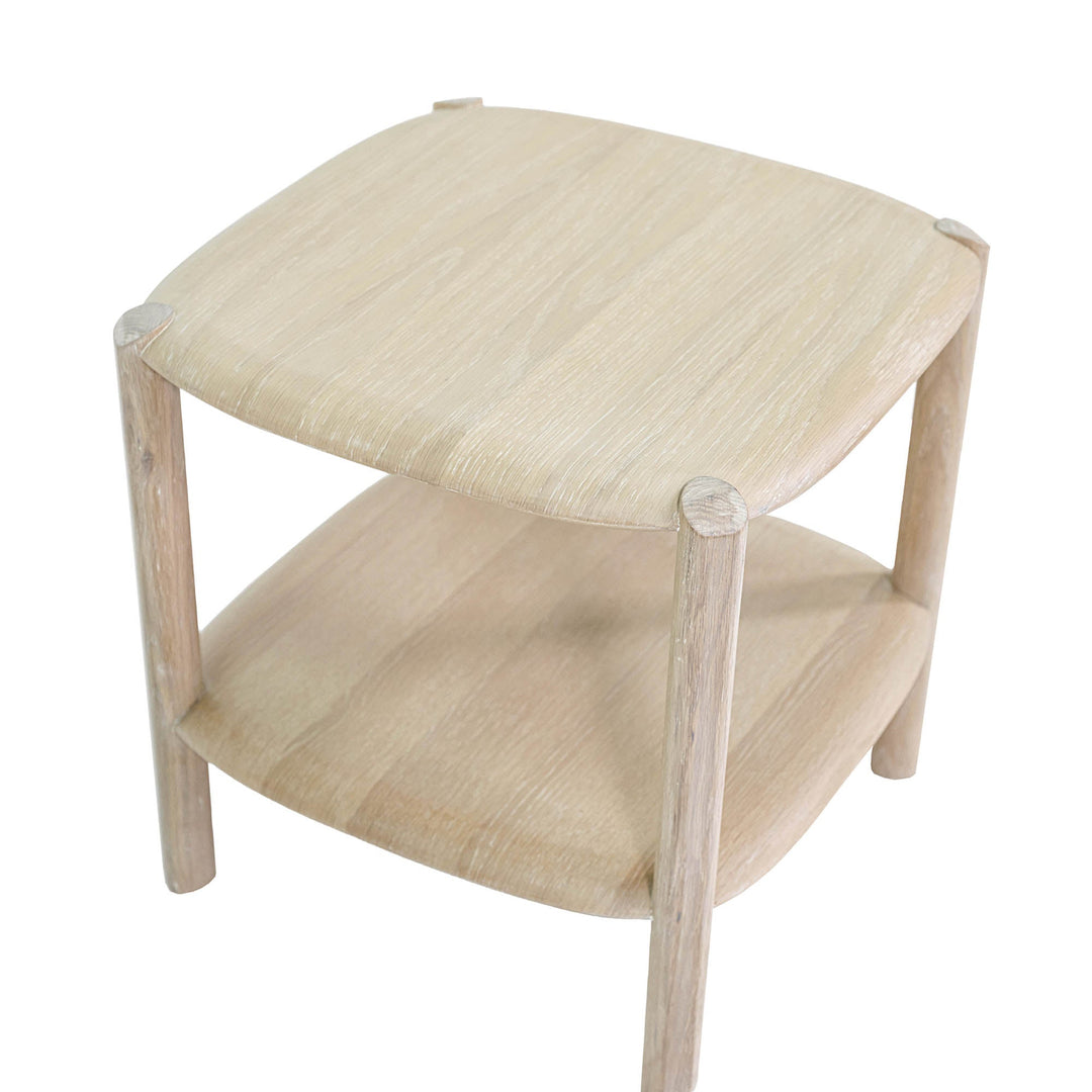 Runway Side Table in Light Oak - side table by LH Imports - Whats New Furniture Portland OR
