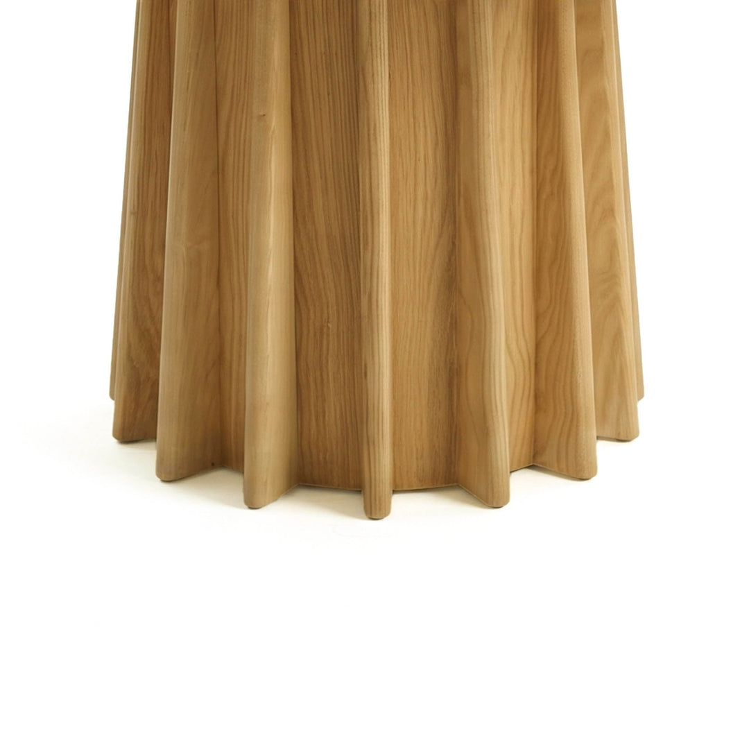 Sculpture Dining Table in Natural - dining table by LH Imports - Whats New Furniture Portland OR
