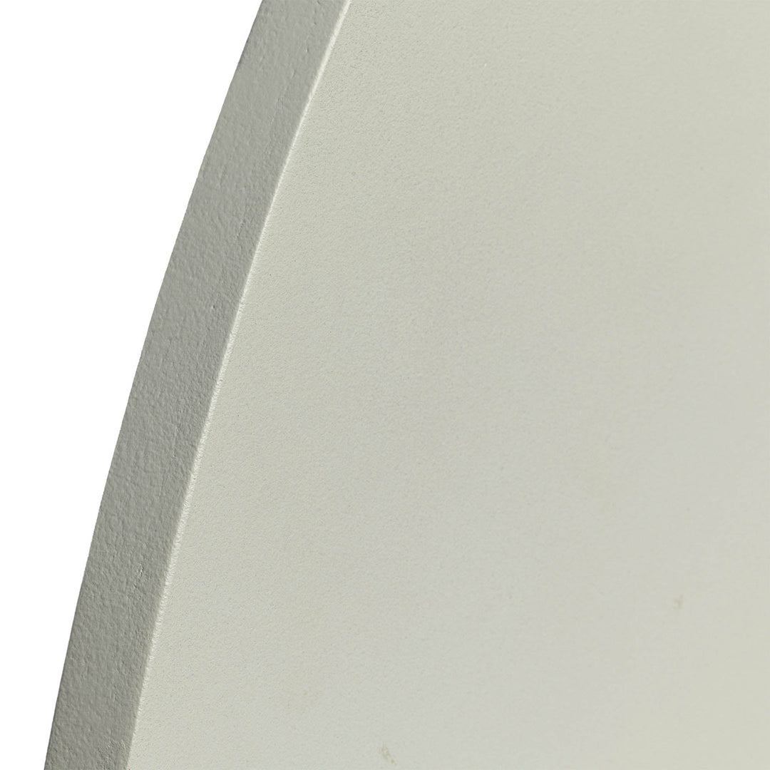 Sculpture Dining Table in White Concrete Wash - dining table by LH Imports - Whats New Furniture Portland OR