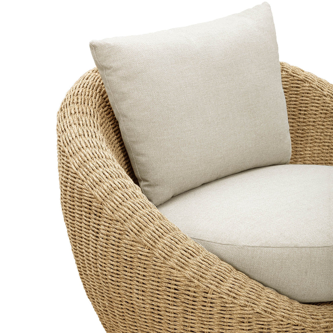 Siesta Outdoor Round Club Chair - accent chair by LH Imports - Whats New Furniture Portland OR