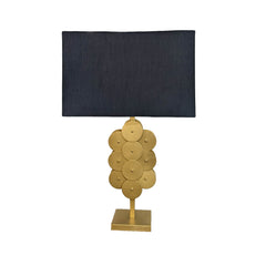 Skye Brass Disc Lamp - lighting by LH Imports - Whats New Furniture Portland OR