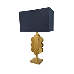 Skye Brass Disc Lamp - lighting by LH Imports - Whats New Furniture Portland OR