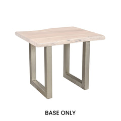 TAJ U-Tube Metal Side Table Base - side table by LH Imports - Whats New Furniture Portland OR