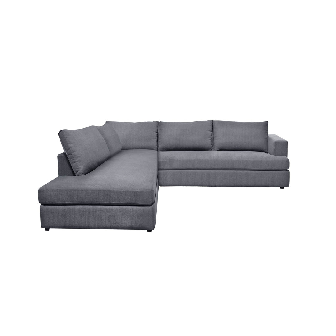 Taylor Left Sectional in Asphalt Grey - sectional by LH Imports - Whats New Furniture Portland OR