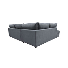Taylor Left Sectional in Asphalt Grey - sectional by LH Imports - Whats New Furniture Portland OR