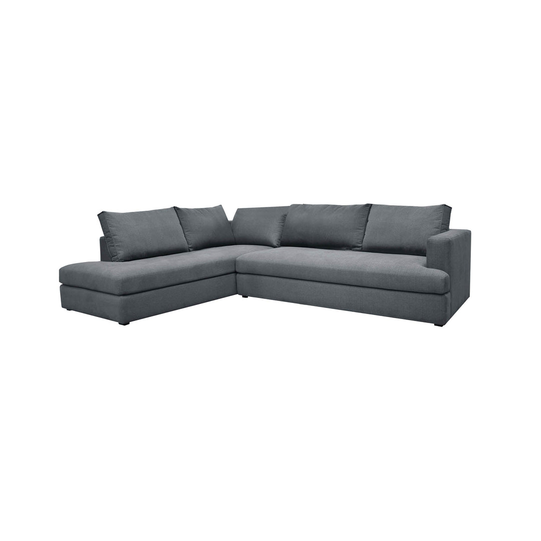 Taylor Left Sectional in Asphalt Grey - sectional by LH Imports - Whats New Furniture Portland OR
