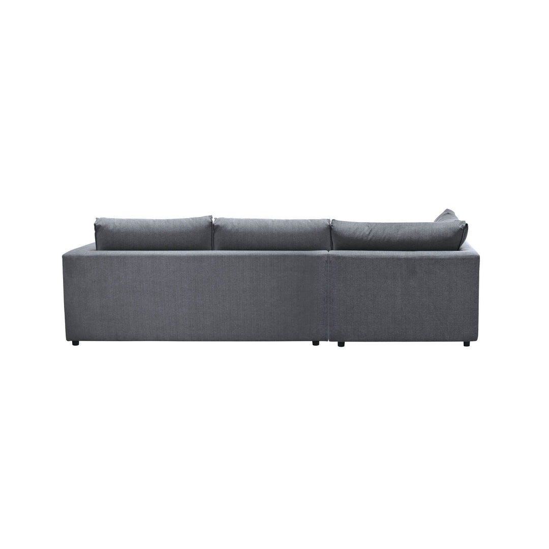 Taylor Left Sectional in Asphalt Grey - sectional by LH Imports - Whats New Furniture Portland OR