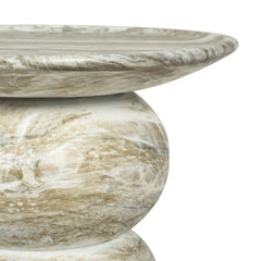 Temple Side Table in Grey Mist - side table by LH Imports - Whats New Furniture Portland OR