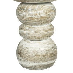 Temple Side Table in Grey Mist - side table by LH Imports - Whats New Furniture Portland OR