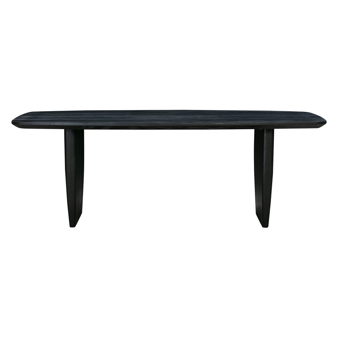 Tonic Dining Table in Black Oak - dining table by LH Imports - Whats New Furniture Portland OR