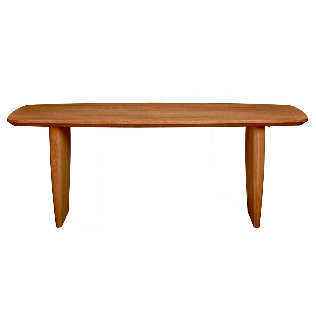 Tonic Dining Table in Honey Brown - dining table by LH Imports - Whats New Furniture Portland OR