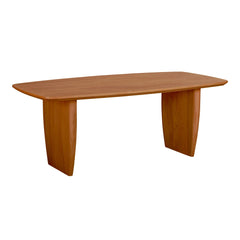 Tonic Dining Table in Honey Brown - dining table by LH Imports - Whats New Furniture Portland OR