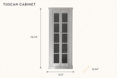 Tuscan Cabinet dimensions - What&