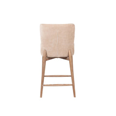 Uffizi Counter Stool - Champagne Chenille - Whats New Furniture Portland OR