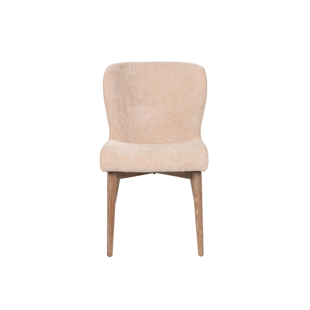 Uffizi Dining Chair - Champagne Chenille - Whats New Furniture Portland OR