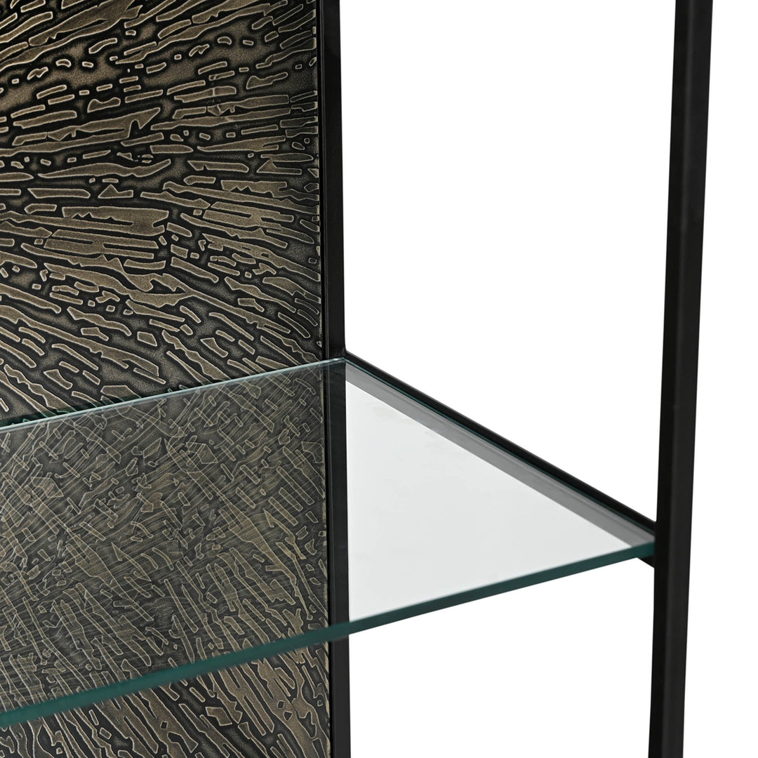 Venus Bookcase in Black - bookcase by LH Imports - Whats New Furniture Portland OR