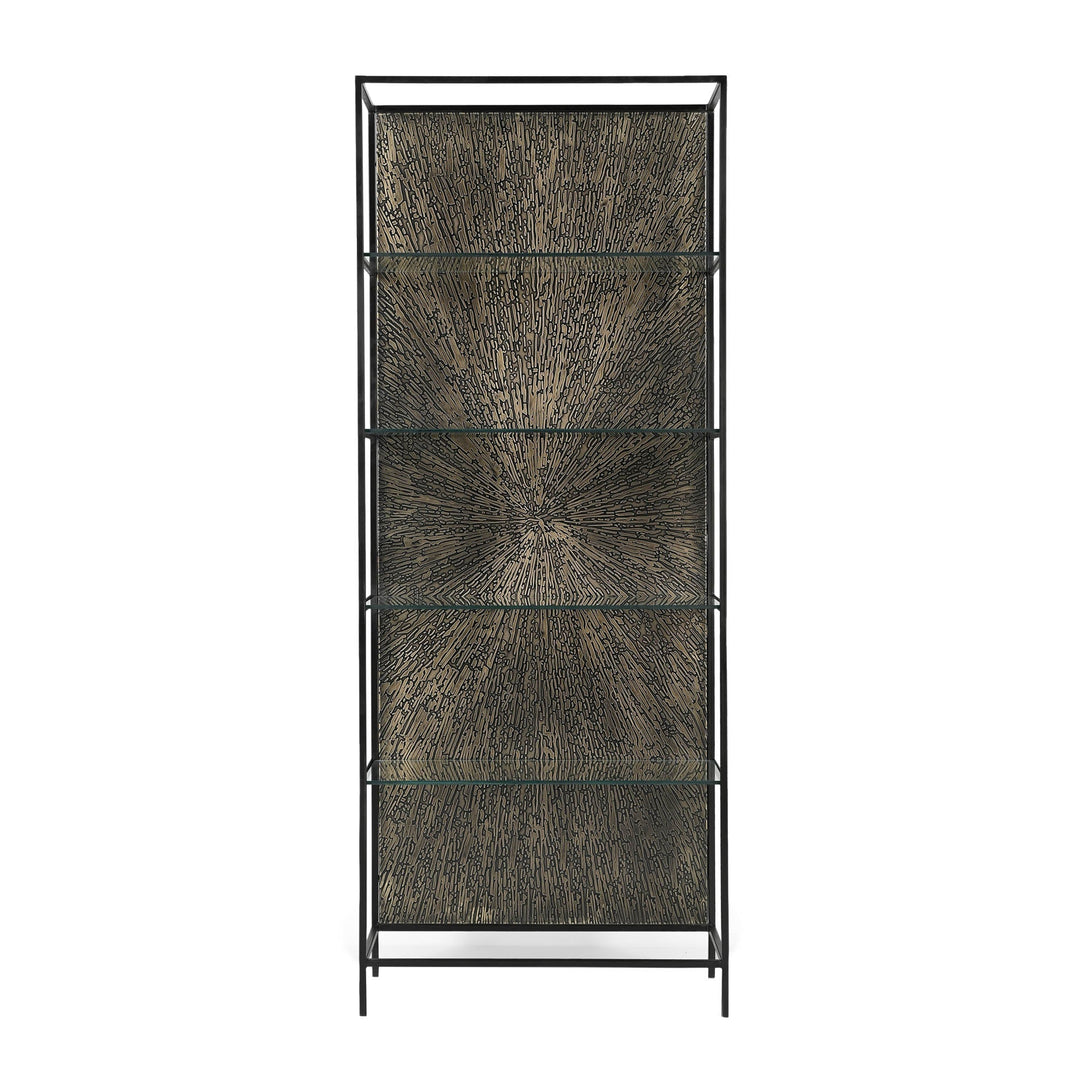 Venus Bookcase in Black - bookcase by LH Imports - Whats New Furniture Portland OR