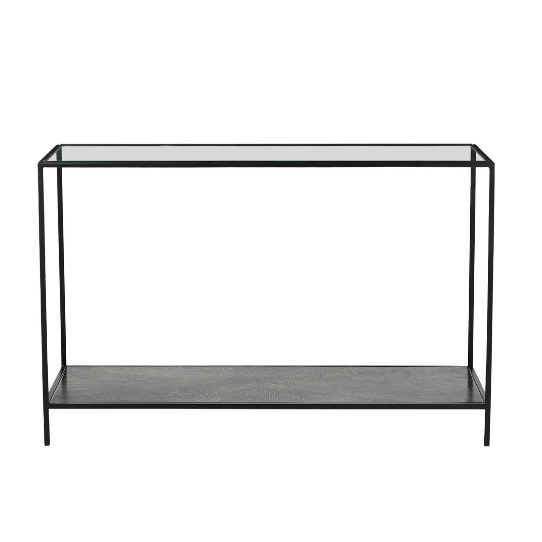 Venus Console Table in Black - console table by LH Imports - Whats New Furniture Portland OR