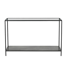 Venus Console Table in Black - console table by LH Imports - Whats New Furniture Portland OR